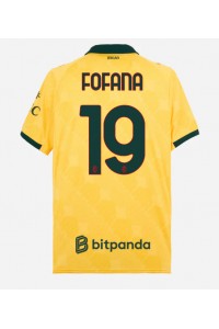 AC Milan Youssouf Fofana #19 Jalkapallovaatteet Kolmaspaita 2025-26 Lyhythihainen